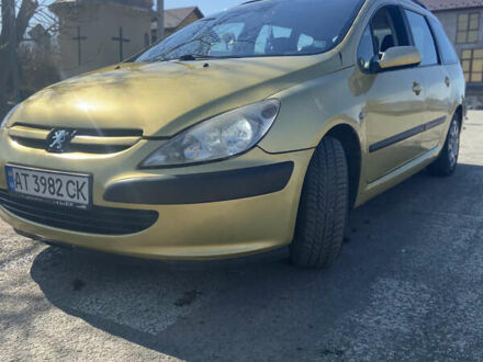 Жовтий Пежо 307, об'ємом двигуна 1.6 л та пробігом 260 тис. км за 3500 $, фото 1 на Automoto.ua