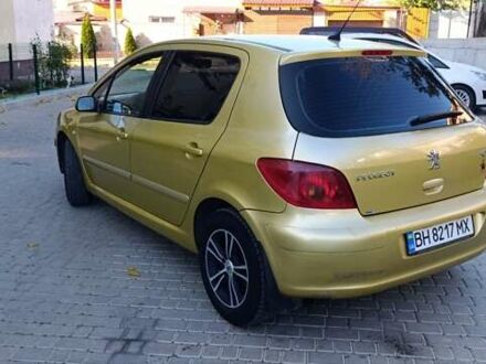 Желтый Пежо 307, объемом двигателя 1.6 л и пробегом 260 тыс. км за 3500 $, фото 1 на Automoto.ua