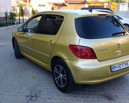 Желтый Пежо 307, объемом двигателя 1.6 л и пробегом 260 тыс. км за 3500 $, фото 1 на Automoto.ua