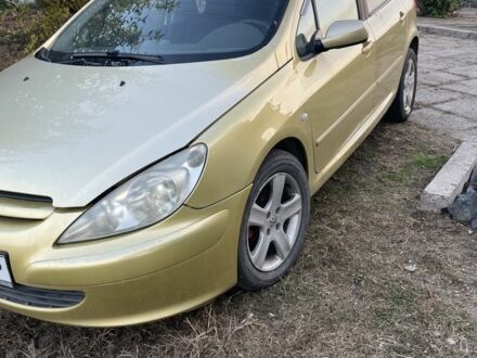 Пежо 307 2003 в Царичанке на Automoto.ua Желтый Пежо 307, объемом двигателя 2 л и пробегом 196 тыс. км за 3500 $, фото 1 на Automoto.ua