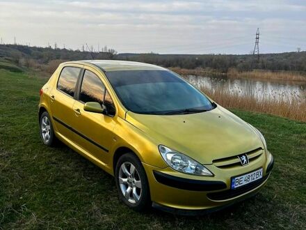 Пежо 307 2003 в Первомайск на Automoto.ua Желтый Пежо 307, объемом двигателя 2 л и пробегом 260 тыс. км за 6200 $, фото 1 на Automoto.ua