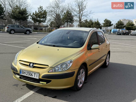 Пежо 307 2003 в Одессе на Automoto.ua Желтый Пежо 307, объемом двигателя 2 л и пробегом 263 тыс. км за 3300 $, фото 1 на Automoto.ua