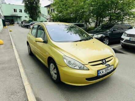 Пежо 307 2003 в Киеве на Automoto.ua Желтый Пежо 307, объемом двигателя 2 л и пробегом 250 тыс. км за 2500 $, фото 1 на Automoto.ua