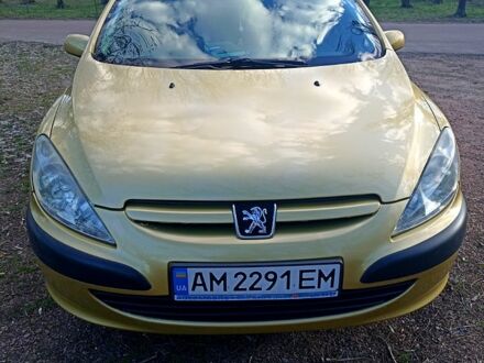 Жовтий Пежо 307, об'ємом двигуна 1.4 л та пробігом 301 тис. км за 4300 $, фото 1 на Automoto.ua