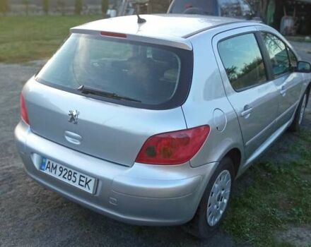 Сірий Пежо 307, об'ємом двигуна 2 л та пробігом 250 тис. км за 4000 $, фото 1 на Automoto.ua
