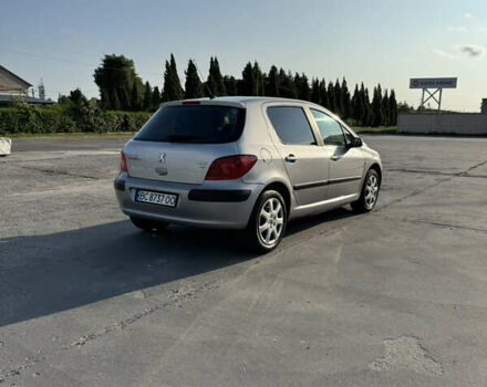 Серый Пежо 307, объемом двигателя 2 л и пробегом 287 тыс. км за 3500 $, фото 4 на Automoto.ua