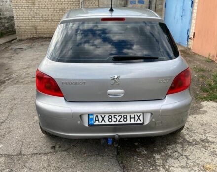 Сірий Пежо 307, об'ємом двигуна 1.6 л та пробігом 270 тис. км за 3500 $, фото 3 на Automoto.ua