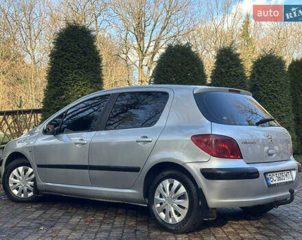 Сірий Пежо 307, об'ємом двигуна 1.4 л та пробігом 380 тис. км за 2999 $, фото 51 на Automoto.ua