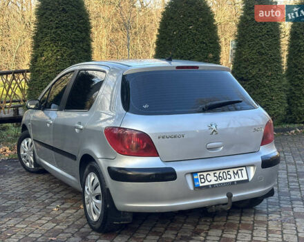Сірий Пежо 307, об'ємом двигуна 1.4 л та пробігом 380 тис. км за 2999 $, фото 43 на Automoto.ua