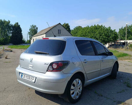 Сірий Пежо 307, об'ємом двигуна 1.6 л та пробігом 304 тис. км за 3100 $, фото 3 на Automoto.ua