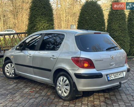 Сірий Пежо 307, об'ємом двигуна 1.4 л та пробігом 380 тис. км за 2999 $, фото 49 на Automoto.ua