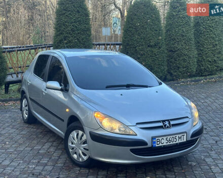 Сірий Пежо 307, об'ємом двигуна 1.4 л та пробігом 380 тис. км за 2999 $, фото 20 на Automoto.ua