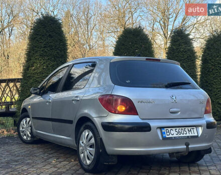 Сірий Пежо 307, об'ємом двигуна 1.4 л та пробігом 380 тис. км за 2999 $, фото 45 на Automoto.ua