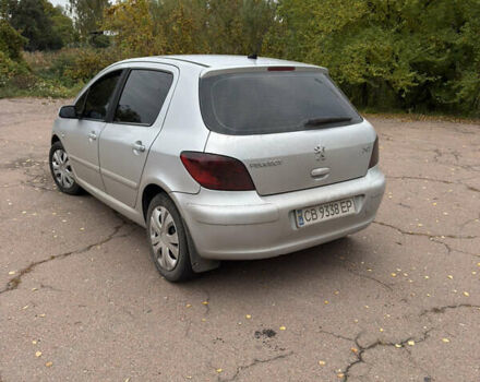 Сірий Пежо 307, об'ємом двигуна 1.6 л та пробігом 304 тис. км за 3100 $, фото 11 на Automoto.ua