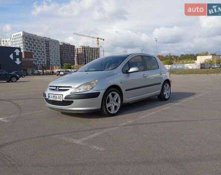 Сірий Пежо 307, об'ємом двигуна 2 л та пробігом 355 тис. км за 3300 $, фото 1 на Automoto.ua