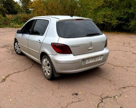 Сірий Пежо 307, об'ємом двигуна 1.6 л та пробігом 304 тис. км за 3200 $, фото 8 на Automoto.ua