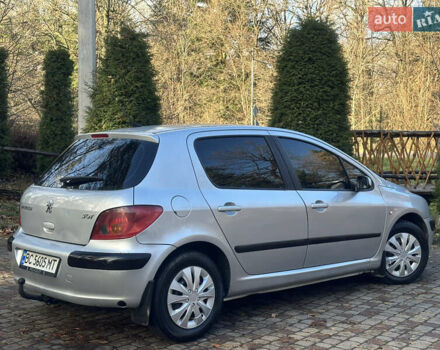 Сірий Пежо 307, об'ємом двигуна 1.4 л та пробігом 380 тис. км за 2999 $, фото 50 на Automoto.ua