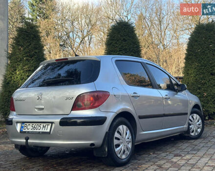 Сірий Пежо 307, об'ємом двигуна 1.4 л та пробігом 380 тис. км за 2999 $, фото 42 на Automoto.ua