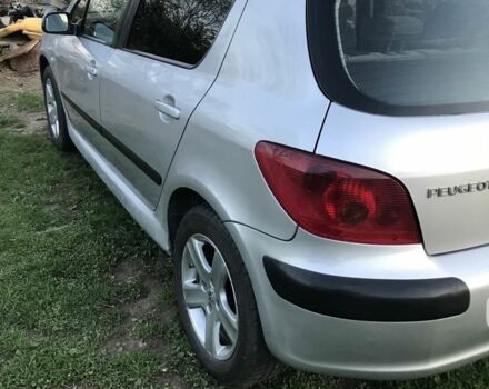 Сірий Пежо 307, об'ємом двигуна 1.4 л та пробігом 380 тис. км за 1500 $, фото 7 на Automoto.ua