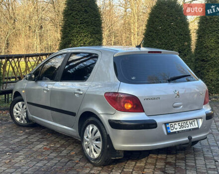 Сірий Пежо 307, об'ємом двигуна 1.4 л та пробігом 380 тис. км за 2999 $, фото 47 на Automoto.ua