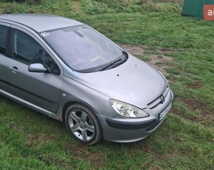 Серый Пежо 307, объемом двигателя 2 л и пробегом 328 тыс. км за 3000 $, фото 1 на Automoto.ua