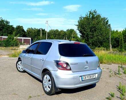 Сірий Пежо 307, об'ємом двигуна 1.6 л та пробігом 304 тис. км за 3200 $, фото 2 на Automoto.ua