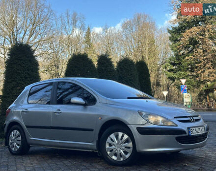 Сірий Пежо 307, об'ємом двигуна 1.4 л та пробігом 380 тис. км за 2999 $, фото 32 на Automoto.ua