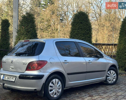 Сірий Пежо 307, об'ємом двигуна 1.4 л та пробігом 380 тис. км за 2999 $, фото 48 на Automoto.ua