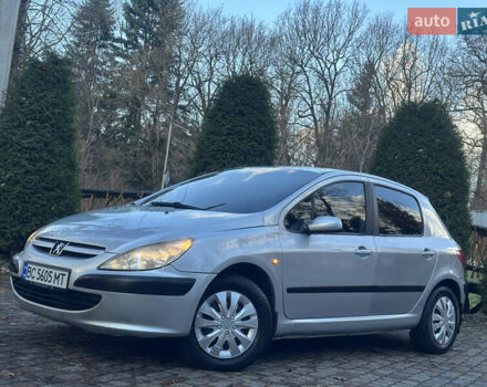 Сірий Пежо 307, об'ємом двигуна 1.4 л та пробігом 380 тис. км за 2999 $, фото 17 на Automoto.ua