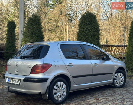 Сірий Пежо 307, об'ємом двигуна 1.4 л та пробігом 380 тис. км за 2999 $, фото 52 на Automoto.ua