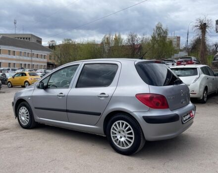 Сірий Пежо 307, об'ємом двигуна 1.6 л та пробігом 276 тис. км за 4290 $, фото 8 на Automoto.ua