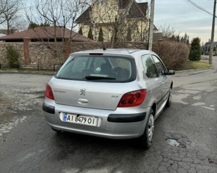 Серый Пежо 307, объемом двигателя 2 л и пробегом 330 тыс. км за 4500 $, фото 3 на Automoto.ua