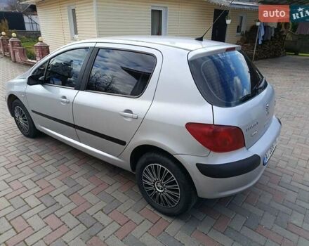 Сірий Пежо 307, об'ємом двигуна 1.4 л та пробігом 360 тис. км за 3700 $, фото 34 на Automoto.ua