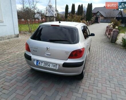 Сірий Пежо 307, об'ємом двигуна 1.4 л та пробігом 360 тис. км за 3700 $, фото 33 на Automoto.ua