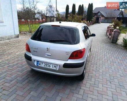 Сірий Пежо 307, об'ємом двигуна 1.4 л та пробігом 360 тис. км за 3700 $, фото 19 на Automoto.ua