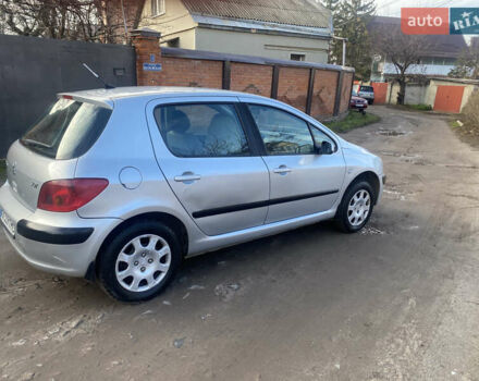 Сірий Пежо 307, об'ємом двигуна 1.4 л та пробігом 200 тис. км за 2850 $, фото 2 на Automoto.ua