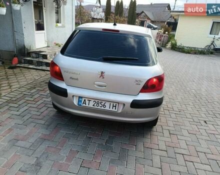 Сірий Пежо 307, об'ємом двигуна 1.4 л та пробігом 360 тис. км за 3700 $, фото 8 на Automoto.ua