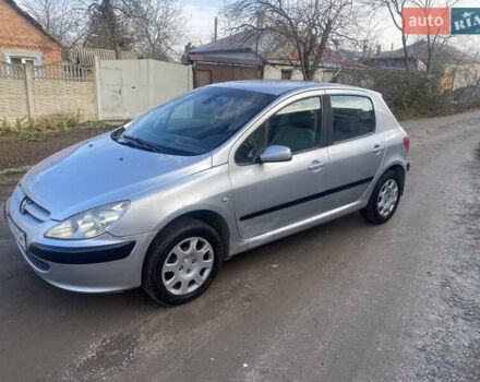 Серый Пежо 307, объемом двигателя 1.4 л и пробегом 200 тыс. км за 2950 $, фото 7 на Automoto.ua