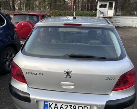 Сірий Пежо 307, об'ємом двигуна 1.59 л та пробігом 222 тис. км за 3500 $, фото 2 на Automoto.ua
