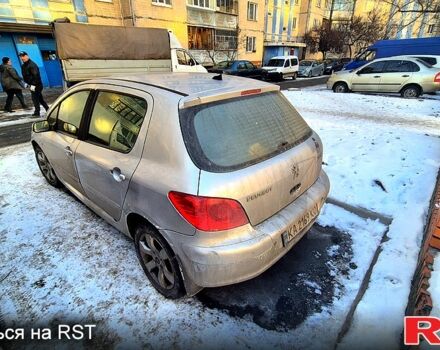 Серый Пежо 307, объемом двигателя 2 л и пробегом 0 тыс. км за 3700 $, фото 3 на Automoto.ua