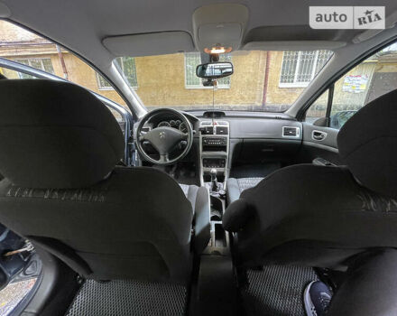 Сірий Пежо 307, об'ємом двигуна 1.6 л та пробігом 198 тис. км за 4500 $, фото 10 на Automoto.ua