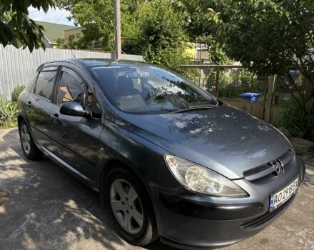 Серый Пежо 307, объемом двигателя 2 л и пробегом 350 тыс. км за 4000 $, фото 1 на Automoto.ua