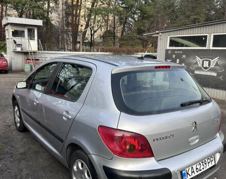 Сірий Пежо 307, об'ємом двигуна 1.59 л та пробігом 222 тис. км за 3500 $, фото 3 на Automoto.ua