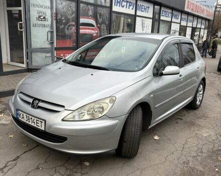 Серый Пежо 307, объемом двигателя 2 л и пробегом 180 тыс. км за 5300 $, фото 2 на Automoto.ua