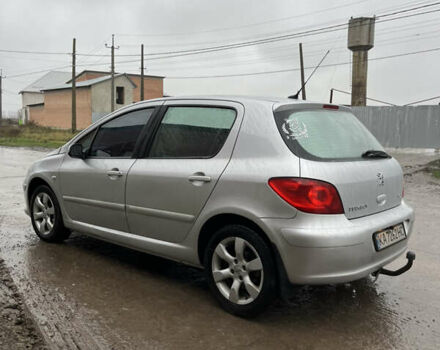 Сірий Пежо 307, об'ємом двигуна 2 л та пробігом 337 тис. км за 3300 $, фото 5 на Automoto.ua