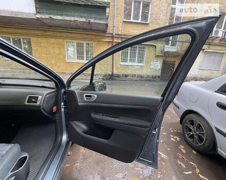 Сірий Пежо 307, об'ємом двигуна 1.6 л та пробігом 198 тис. км за 4500 $, фото 25 на Automoto.ua