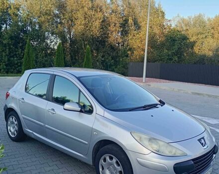 Серый Пежо 307, объемом двигателя 1.6 л и пробегом 241 тыс. км за 4200 $, фото 1 на Automoto.ua
