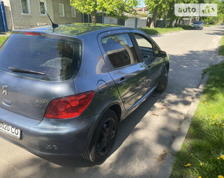 Сірий Пежо 307, об'ємом двигуна 1.6 л та пробігом 260 тис. км за 4700 $, фото 3 на Automoto.ua