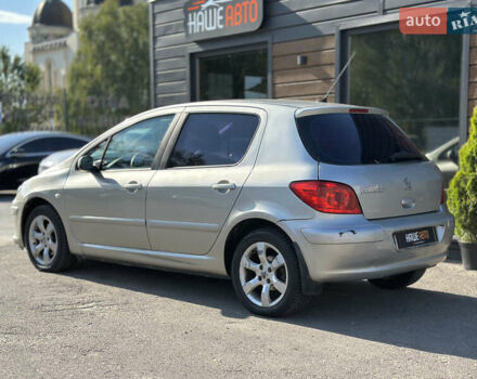 Сірий Пежо 307, об'ємом двигуна 2 л та пробігом 210 тис. км за 4500 $, фото 12 на Automoto.ua