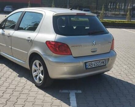 Серый Пежо 307, объемом двигателя 2 л и пробегом 174 тыс. км за 4600 $, фото 3 на Automoto.ua